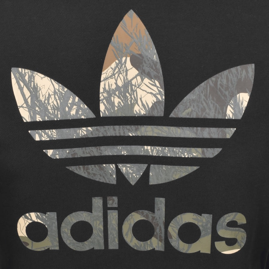 Alternative Image for Productadidas Originals Trefoil Logo Hoodie Black3